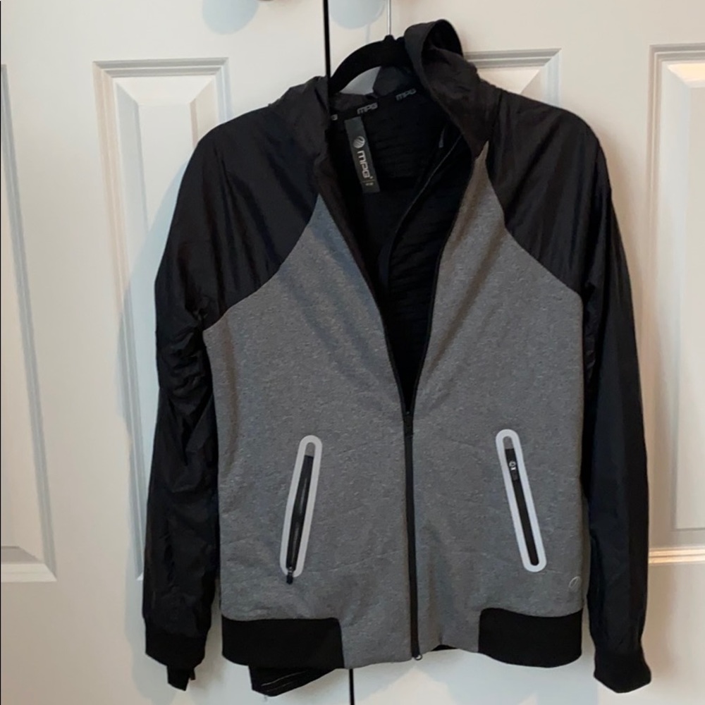 MPG Double Hooded Athletic Jacket